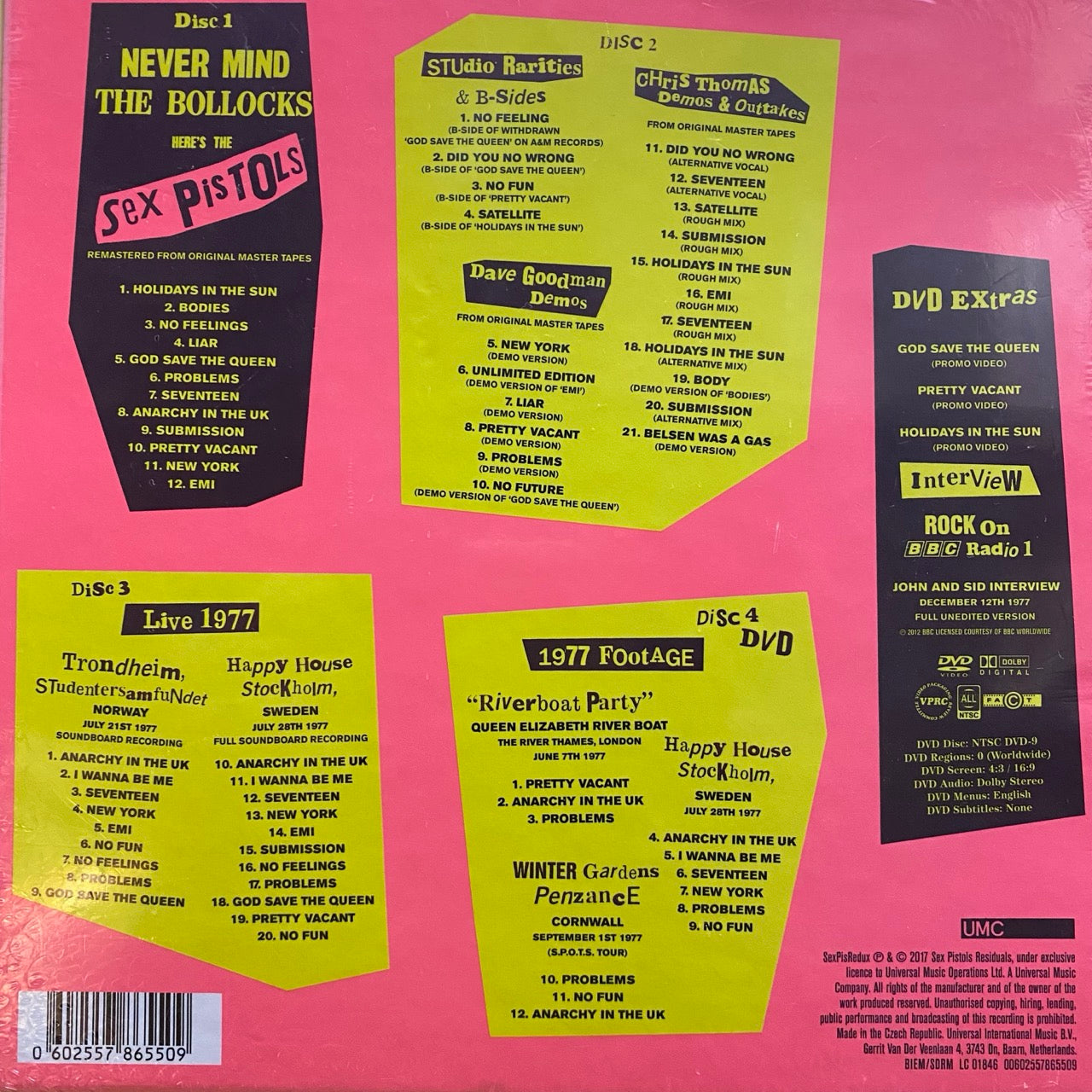 Sex Pistols – Never Mind The Bollocks Here's The Sex Pistols [CD]