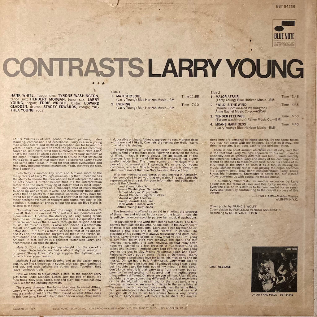 Larry Young - Contrasts