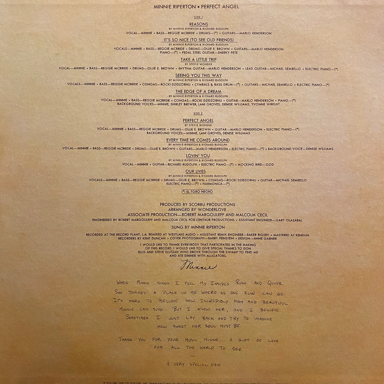 Minnie Riperton – Perfect Angel