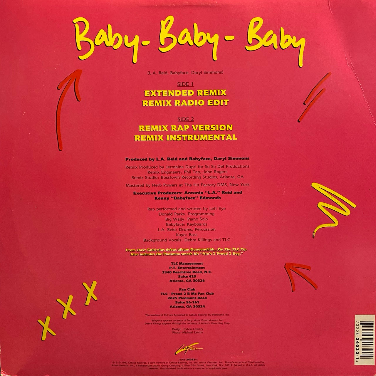 TLC – Baby-Baby-Baby [12"]