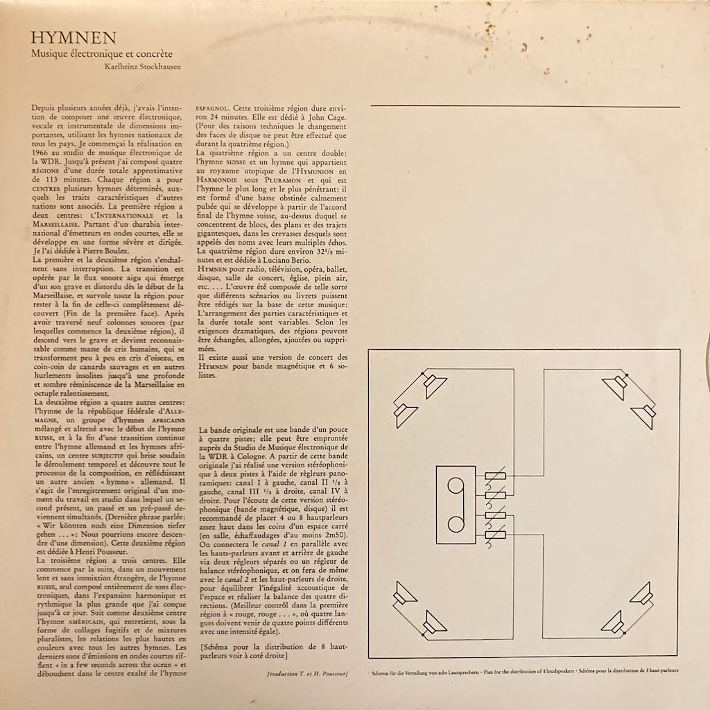 Karlheinz Stockhausen - Hymnen