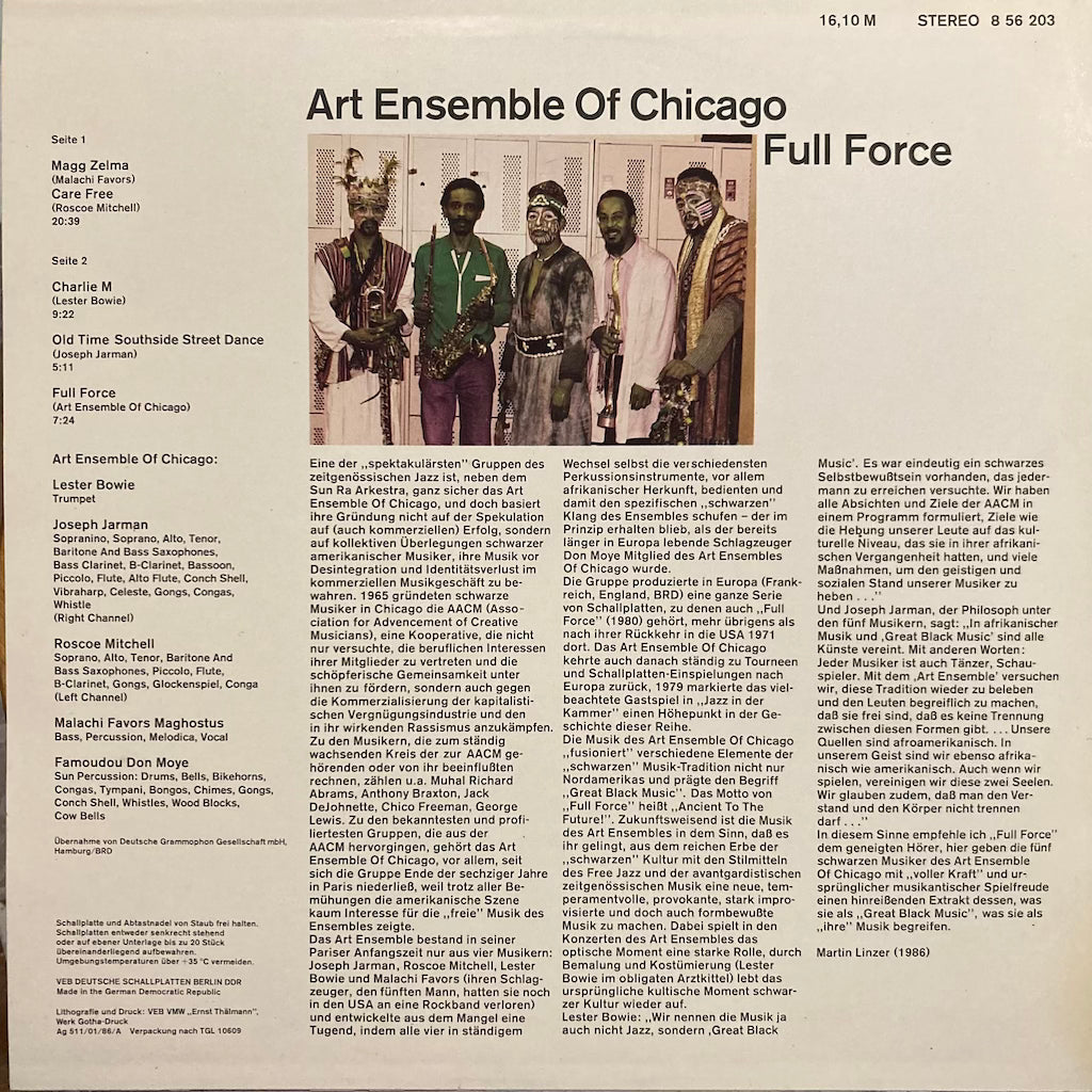 Art Ensemble of Chicago - Full Force