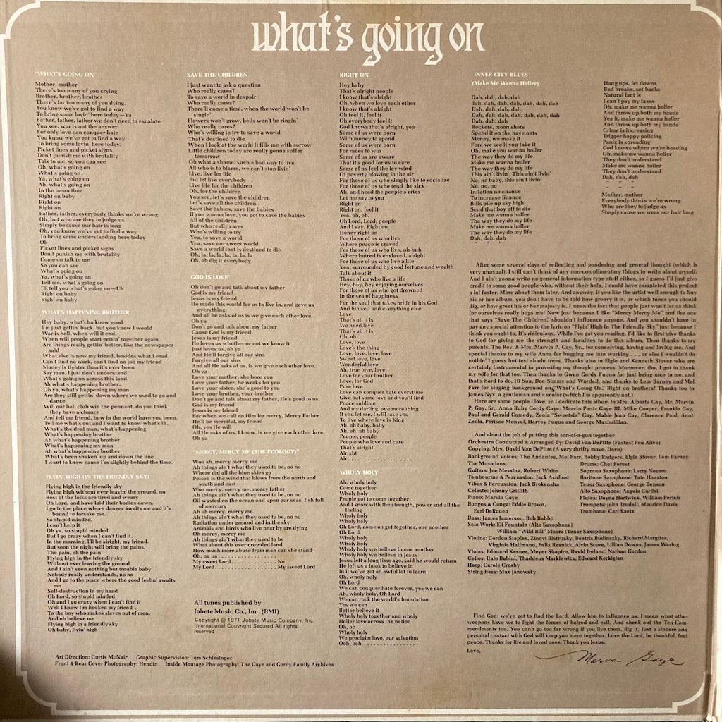 Marvin Gaye - What's Going On