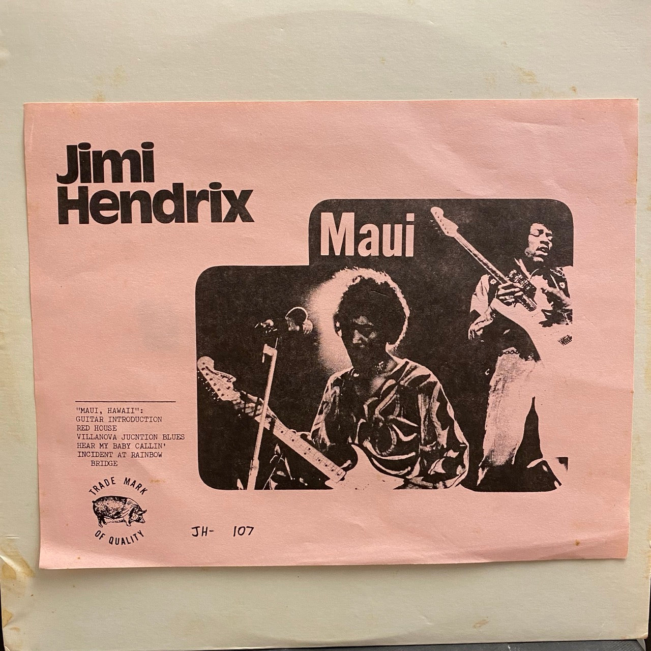 Jimi Hendrix - Maui