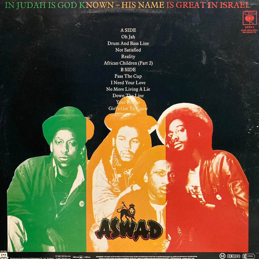 Aswad - Not Satisfied