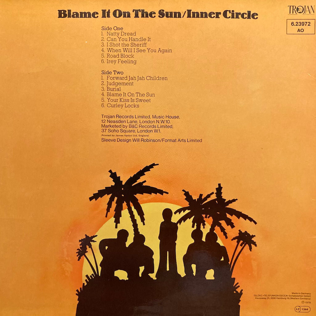 Inner Circle - Blame It On The Sun