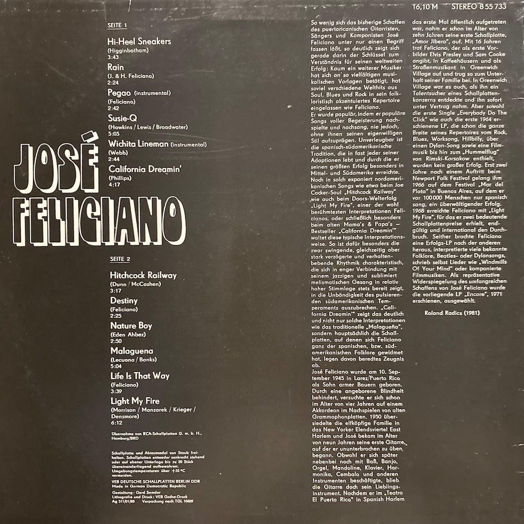 Jose Feliciano - Jose Feliciano