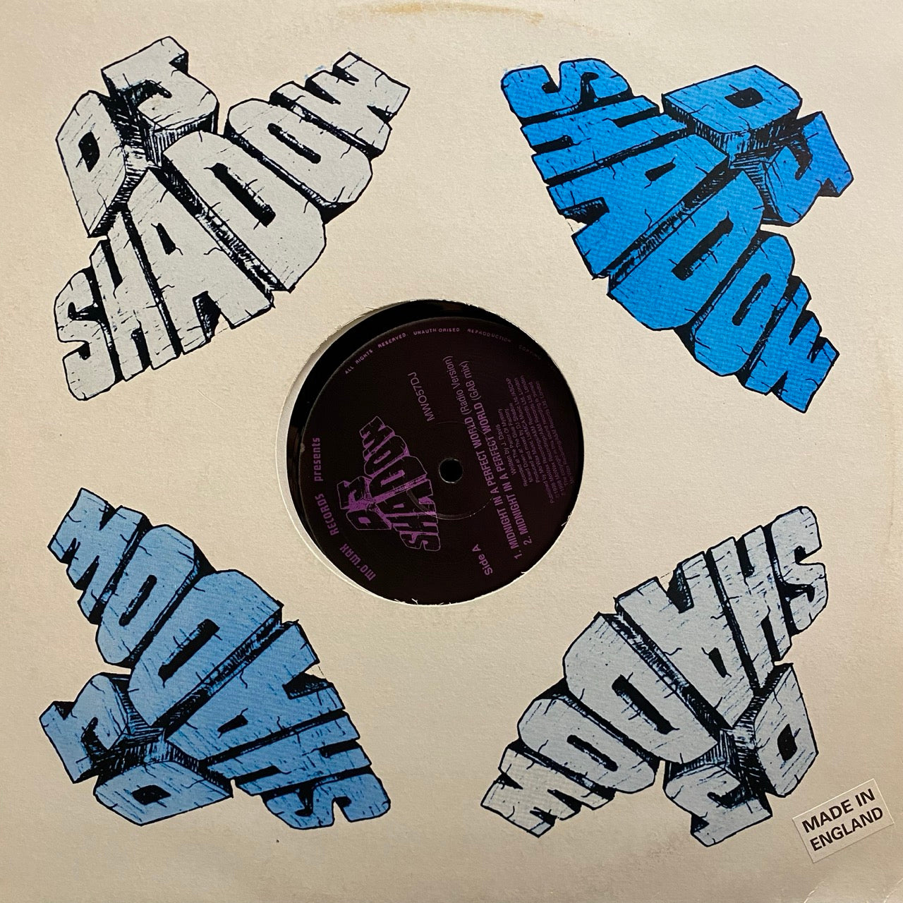 DJ Shadow – Midnight In A Perfect World [12"]
