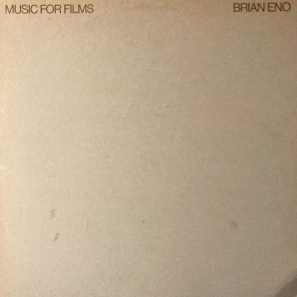 Brian Eno - Music For Films