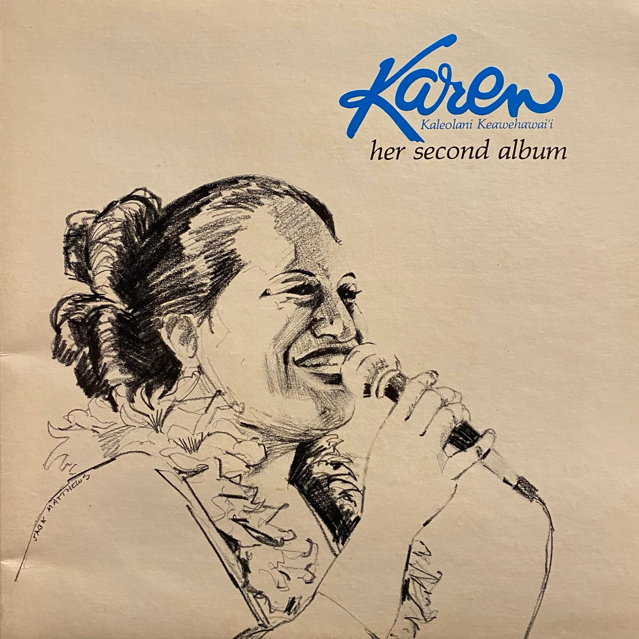 Karen Keawehawai‘i – Karen Her Second Album