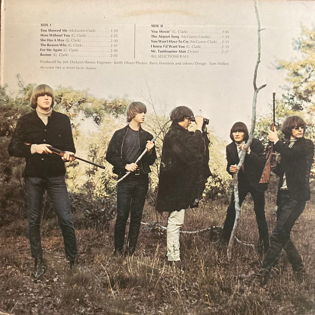 David Crosby, Jim McGuinn, Chris Hillman, Gene Clark, Michael Clarke – Preflyte