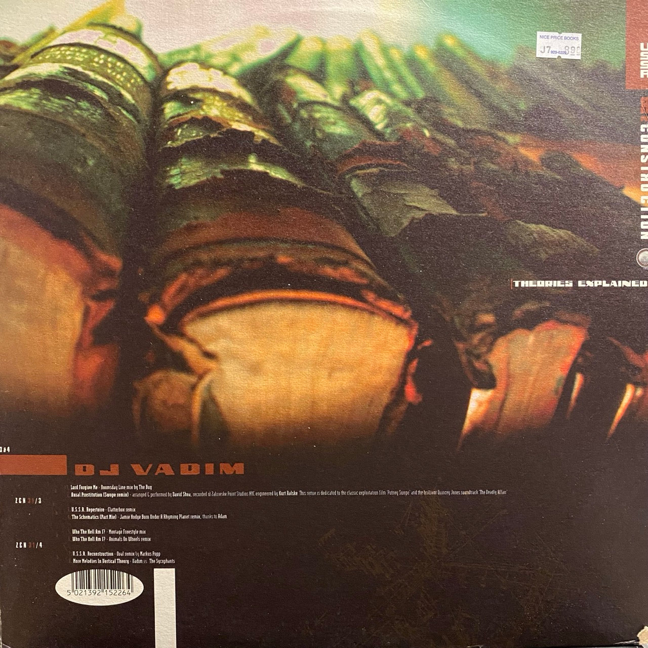 DJ Vadim – U.S.S.R. Reconstruction (Theories Explained) [2LP]