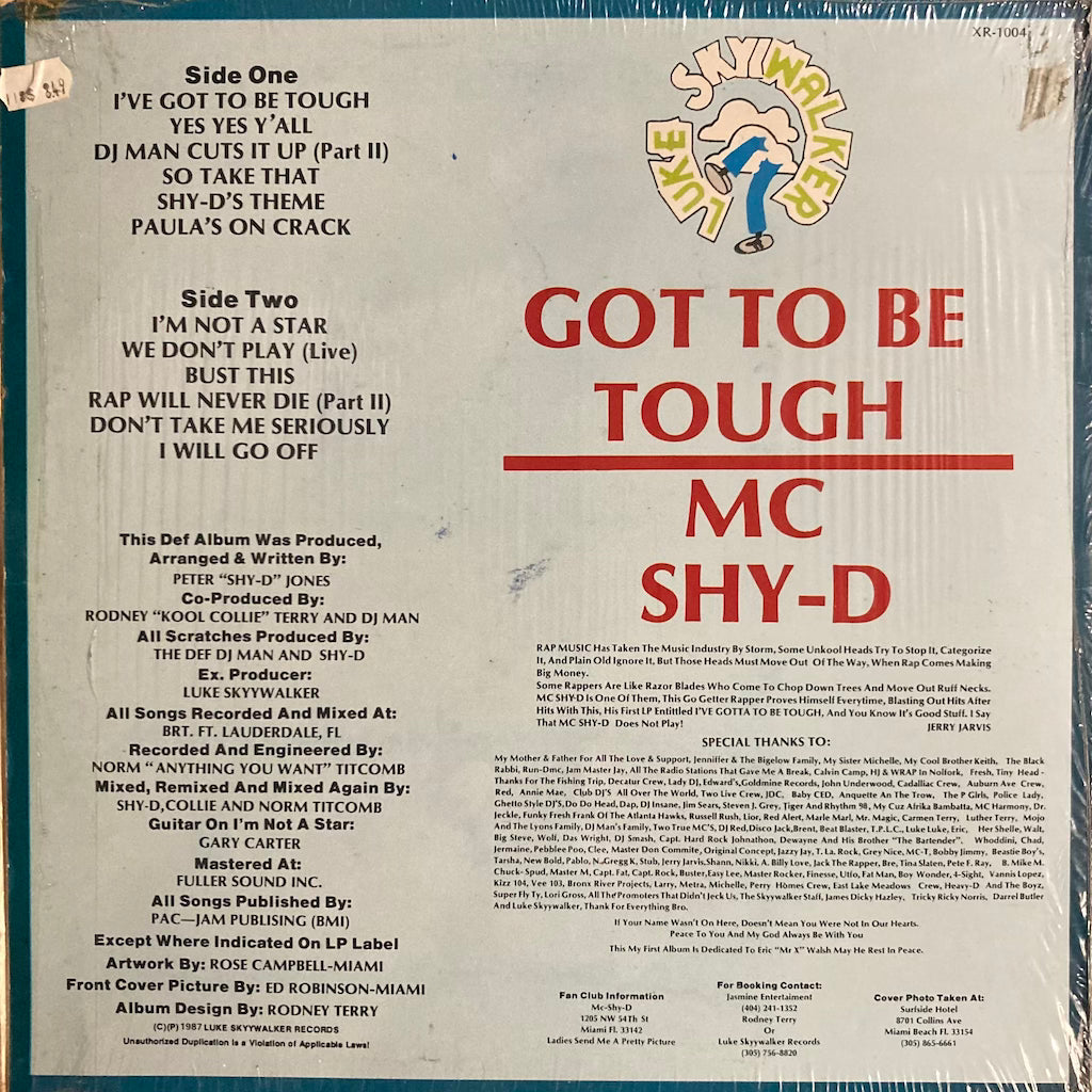 MC Shy-D - Got To Be Tough