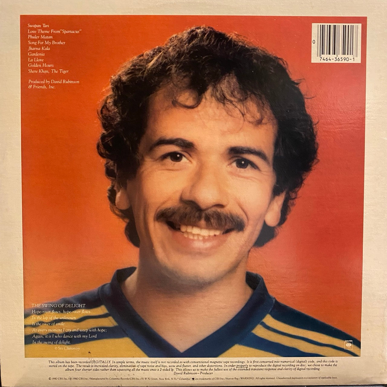 Devadip Carlos Santana – The Swing Of Delight [2LP]