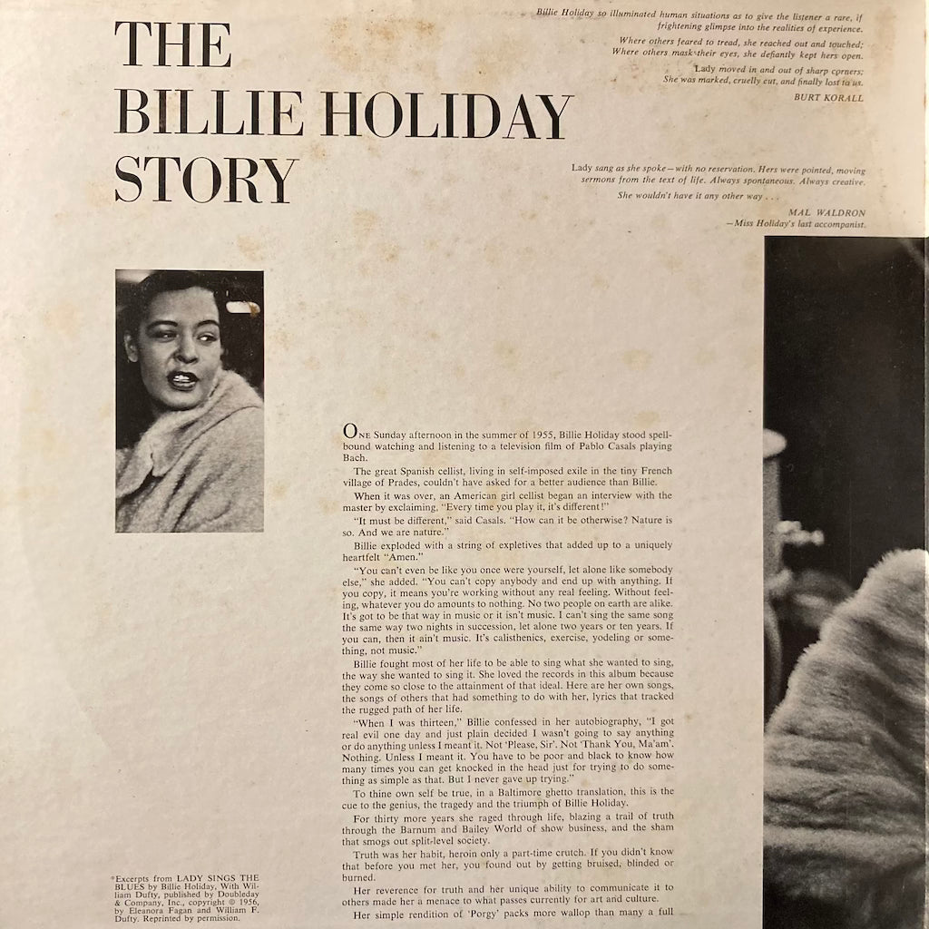 Billie Holiday - The Billie Holiday Story 2LP