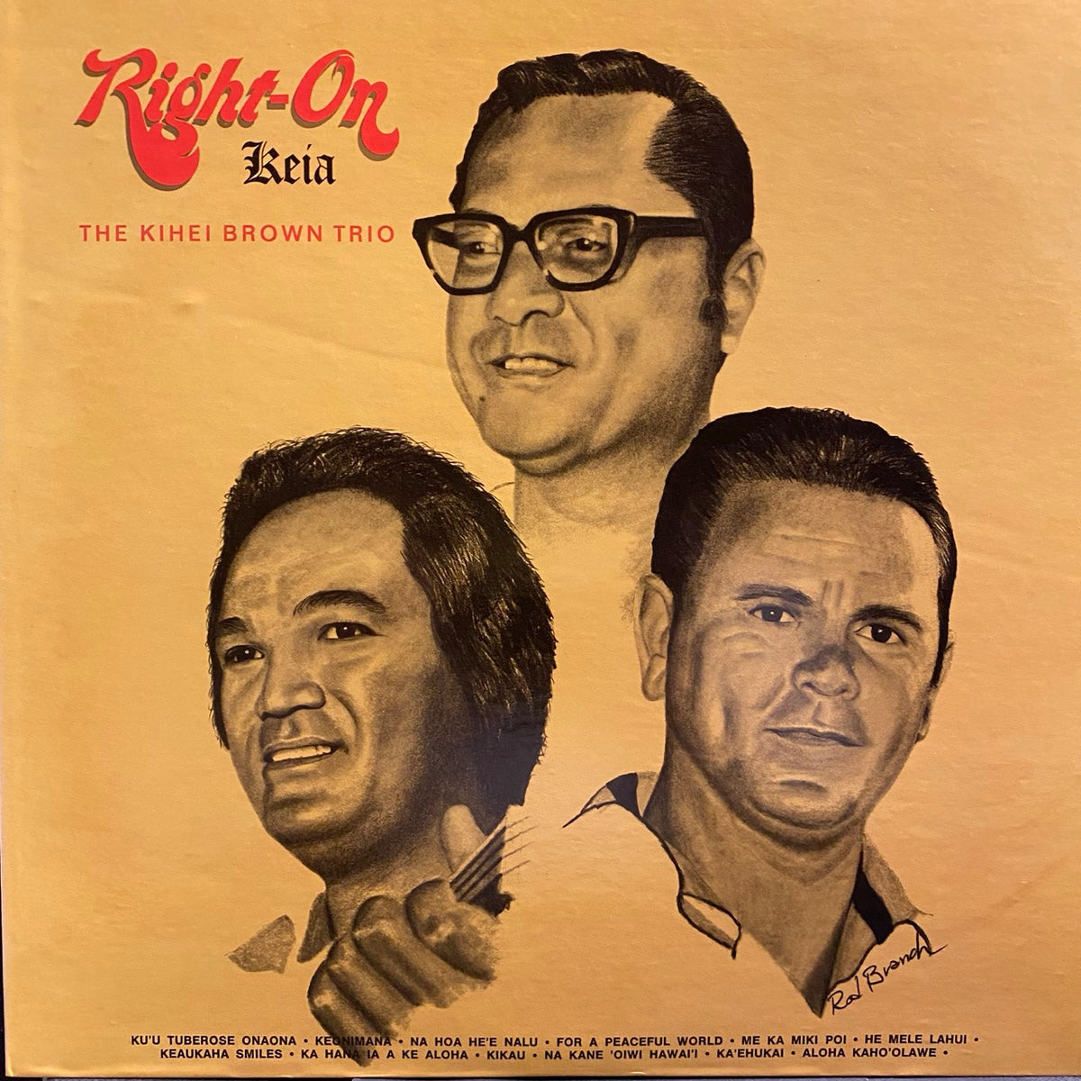 The Kihei Brown Trio – Right-On Keia
