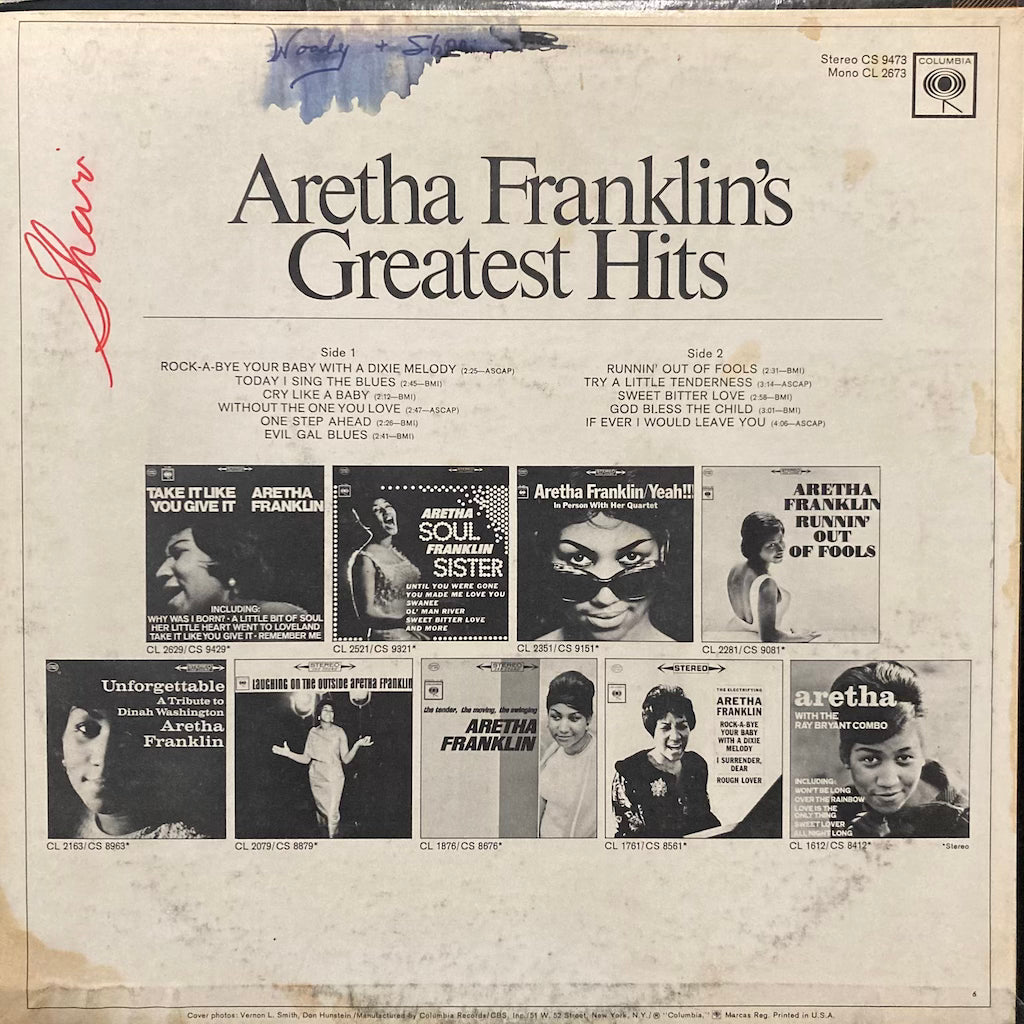 Aretha Franklin - Greatest Hits