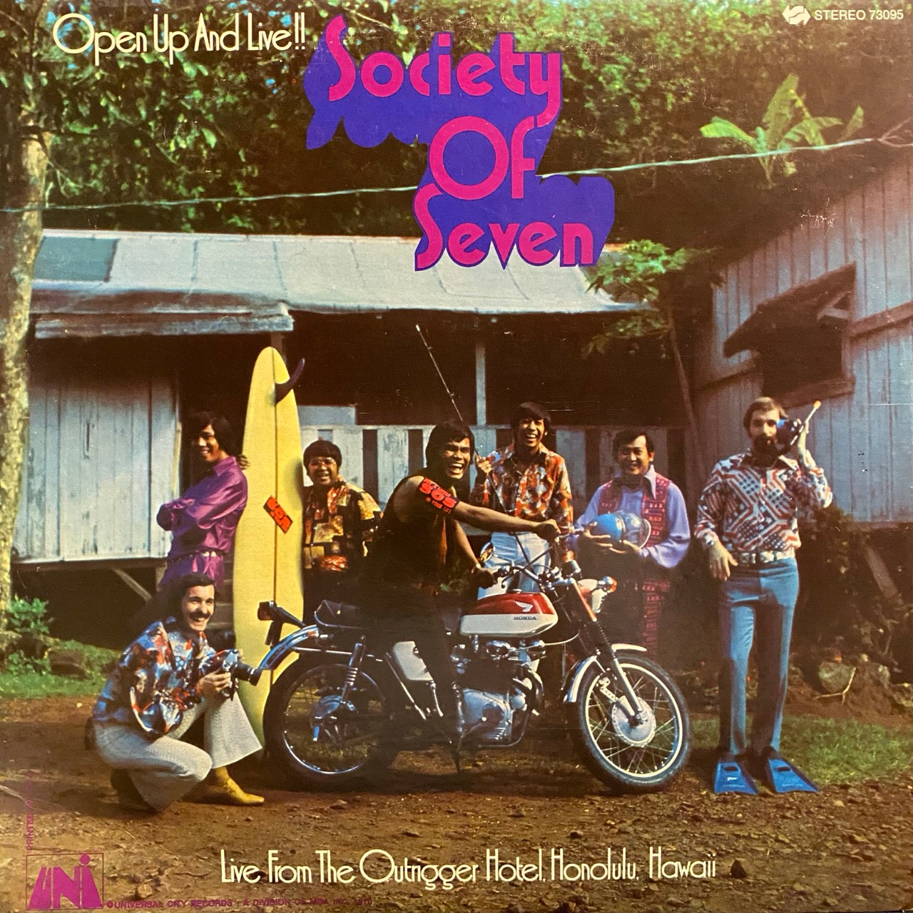 Society Of Seven – Open Up And Live!!