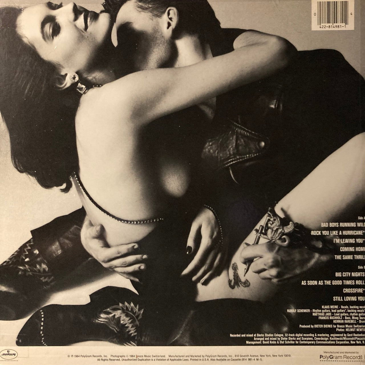 Scorpions - Love At First Sting...And Super Creeps