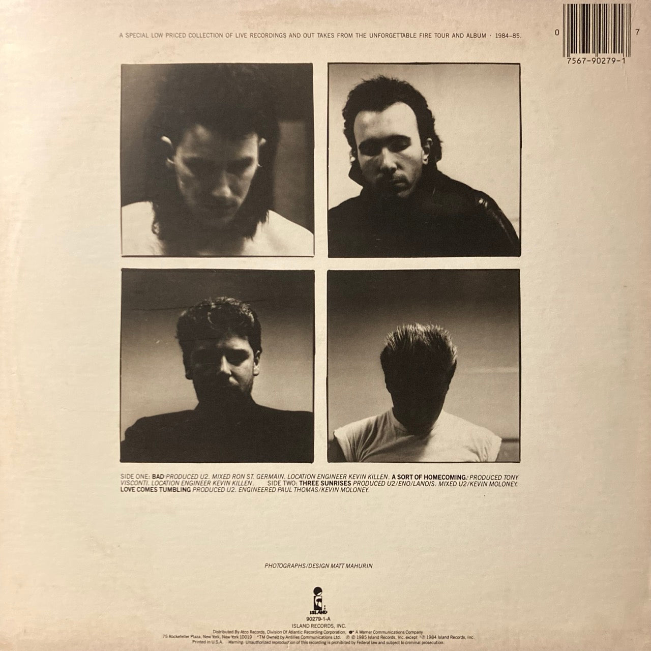 U2 - Wide Awake In America