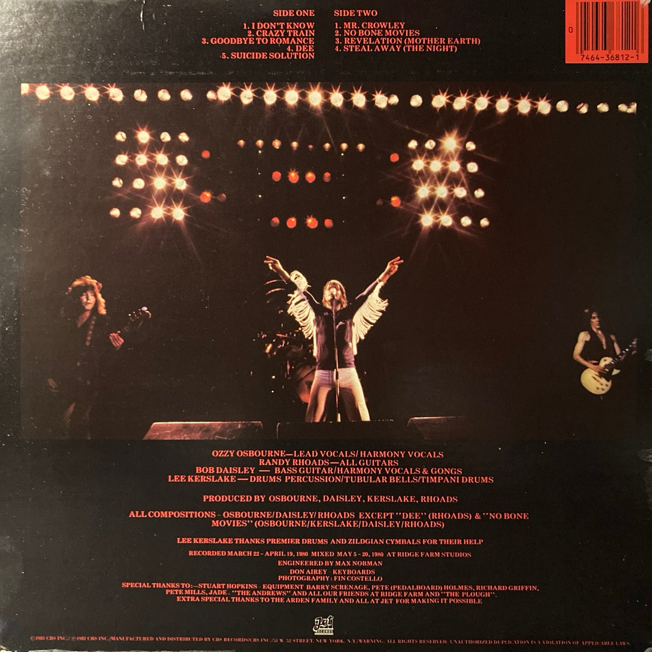 Ozzy Osbourne - Blizzard Of Ozz