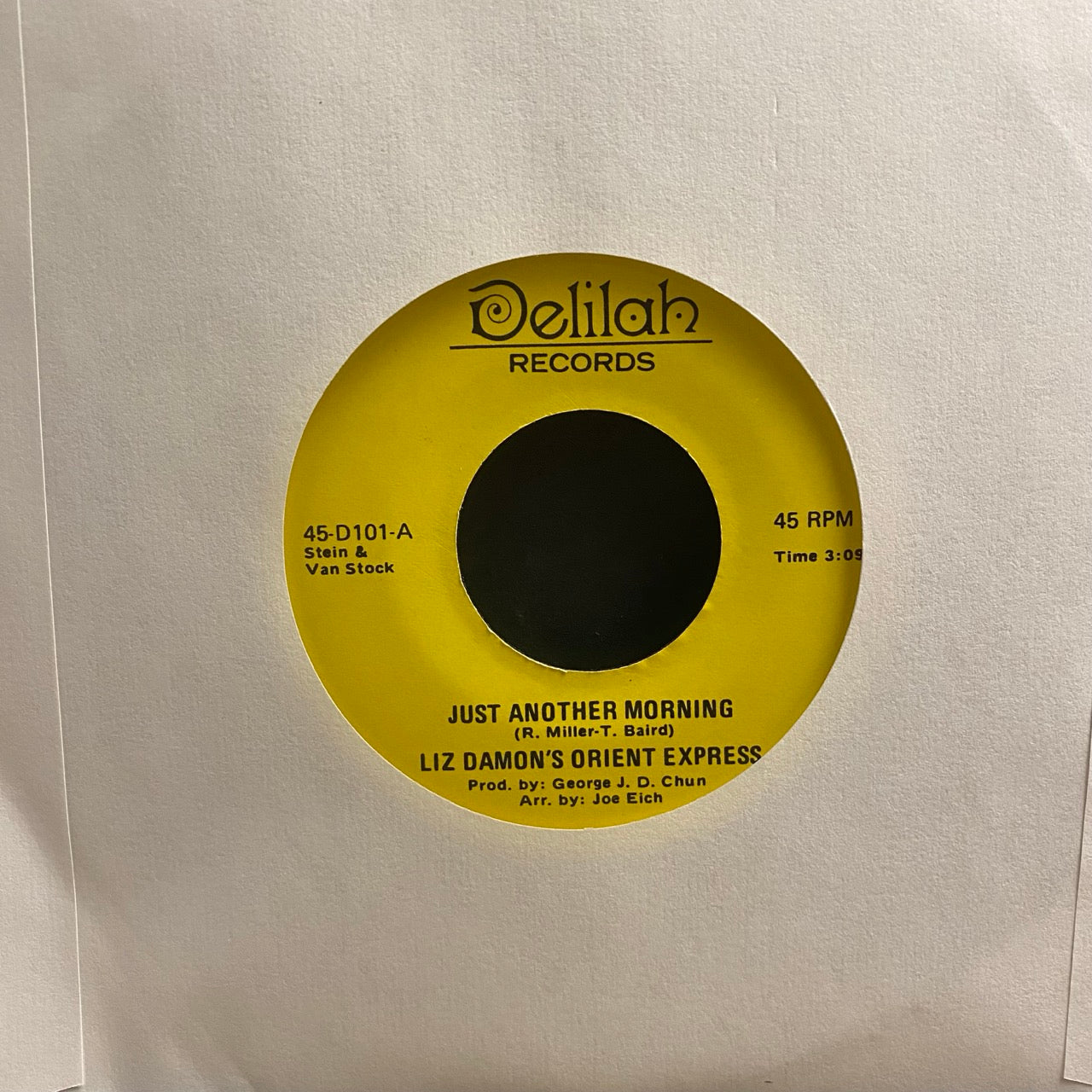 Liz Damon's Orient Express – Just Another Morning / Don't Stop Now [7"]