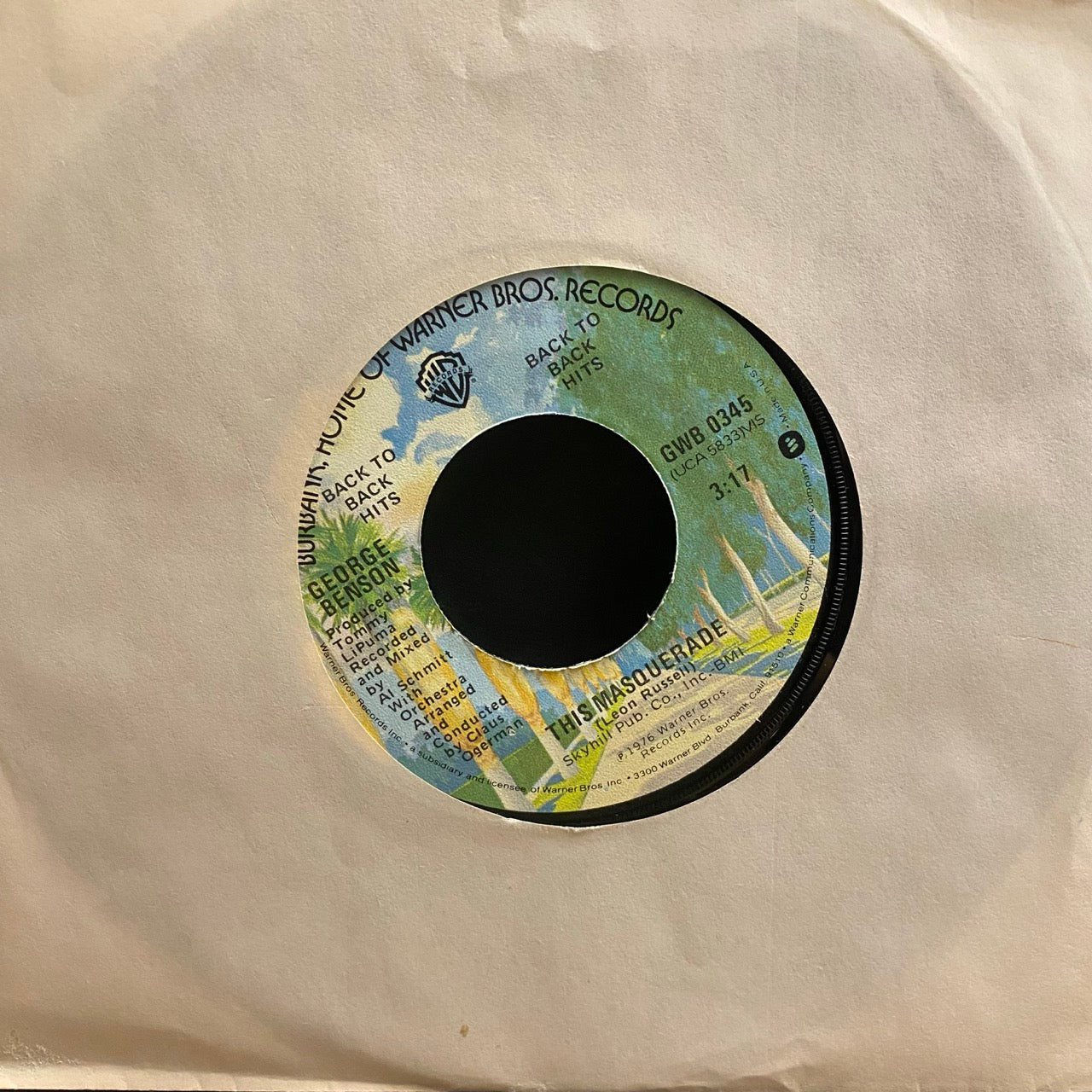 George Benson – This Masquerade / Breezin' [7"]