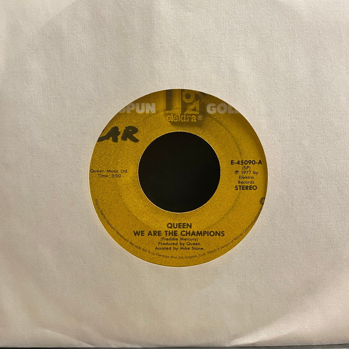 Queen – We Are The Champions / We Will Rock You [7"]