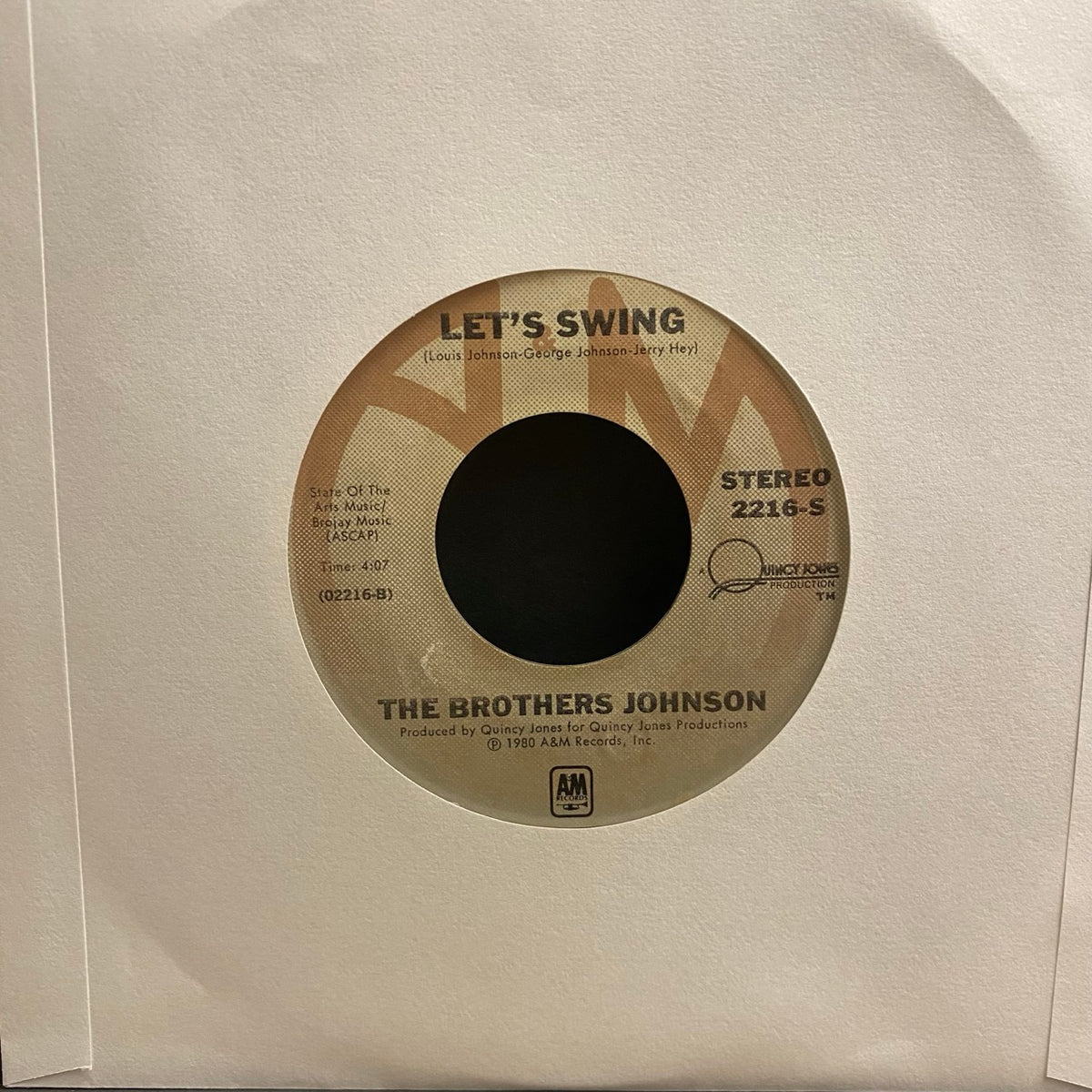 The Brothers Johnson – Stomp! / Let's Swing [7"]