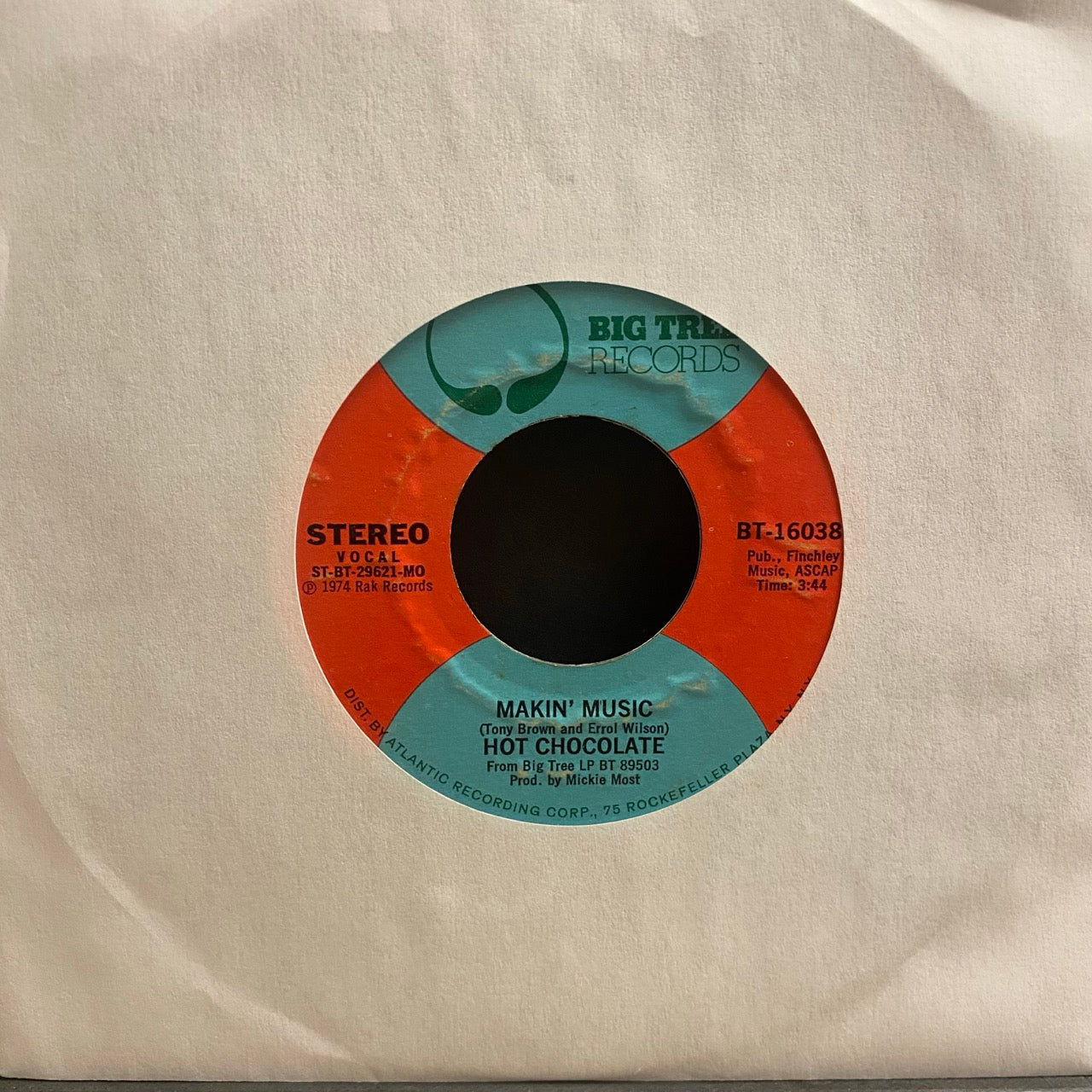 Hot Chocolate – Disco Queen / Makin' Music [7"]