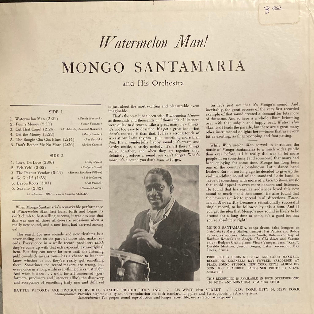 Mongo Santamaria - Watermelon Man!