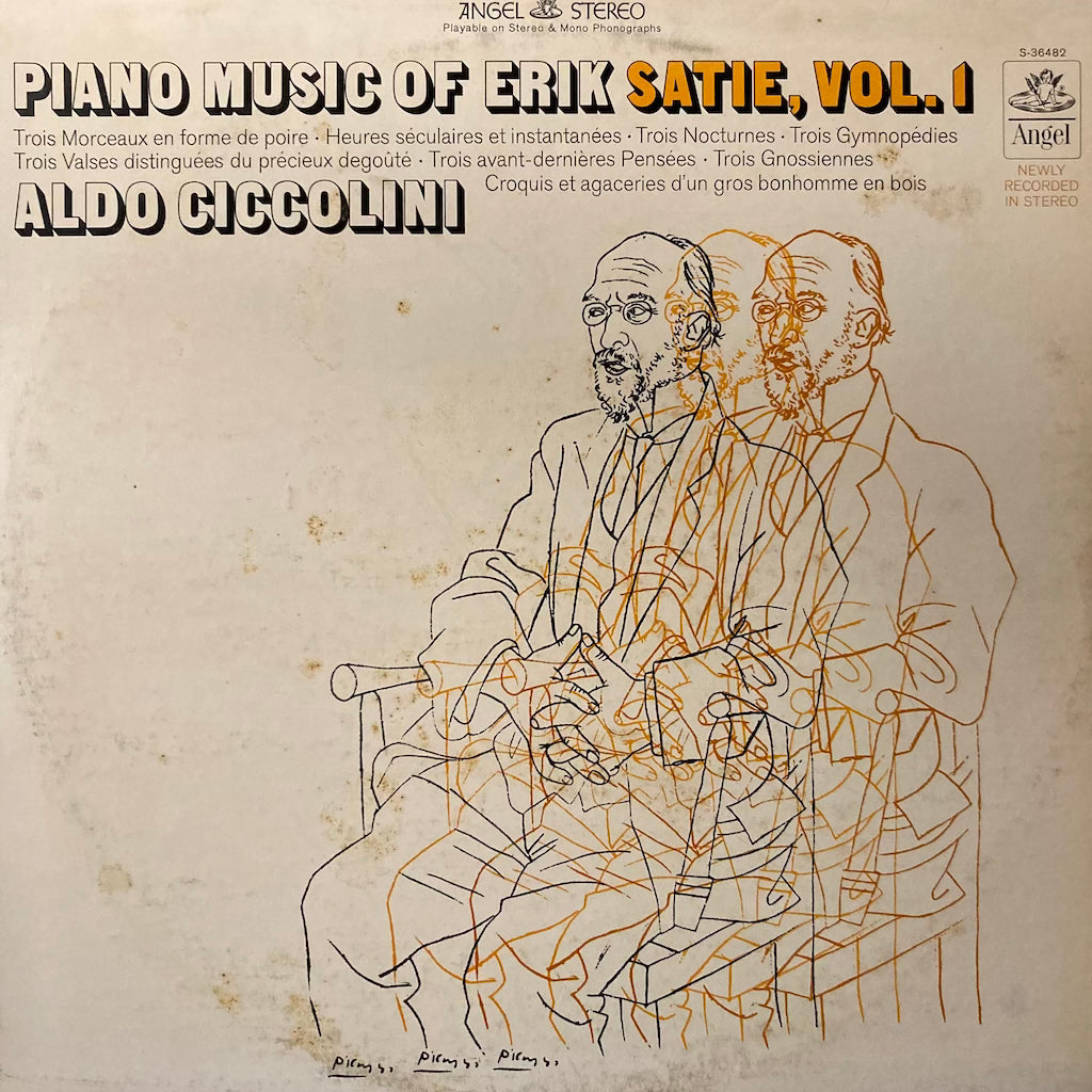 Erik Satie / Aldo Ciccolini - Piano Music Of Erik Satie, Vol. 1