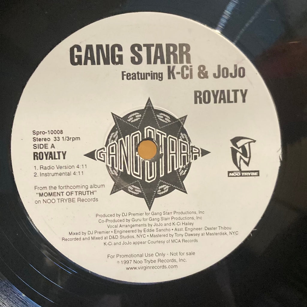 Gang Starr - Royalty ft. K-Ci & JoJo