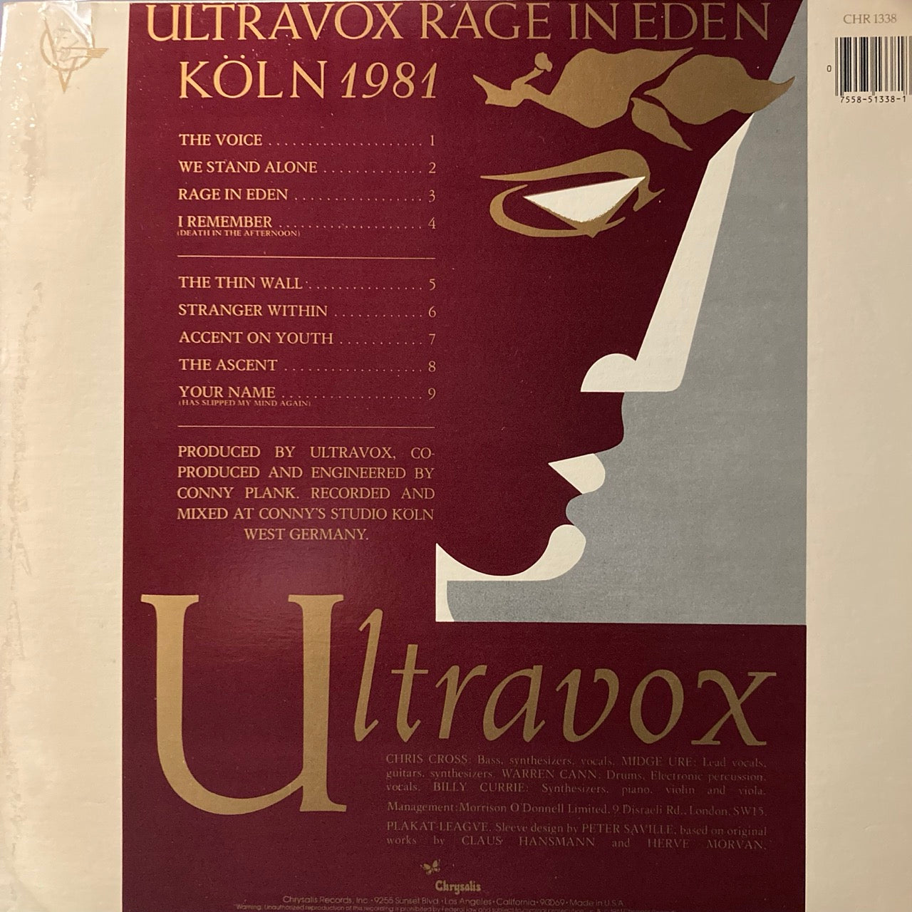 Ultravox - Rage In Eden