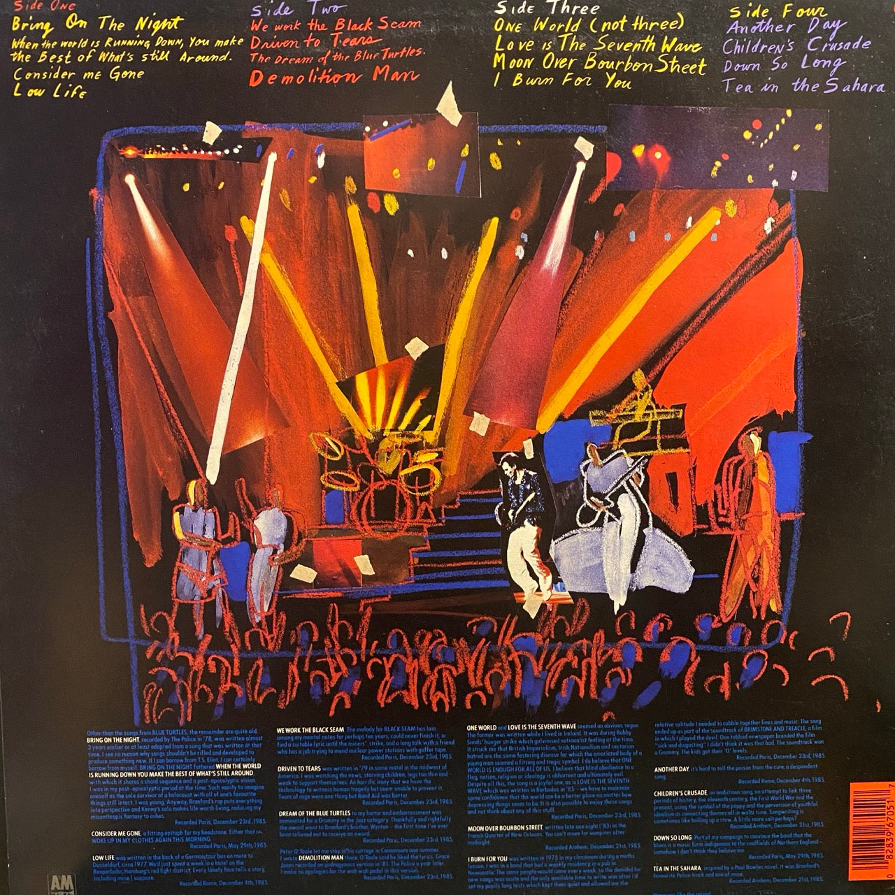 Sting – Bring On The Night [2LP]