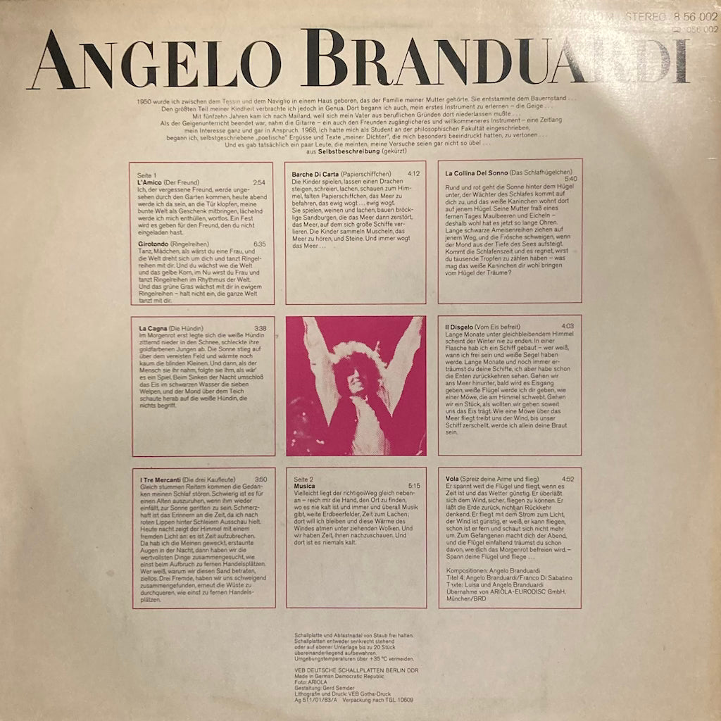 Angelo Branduardi - Angelo Branduardi