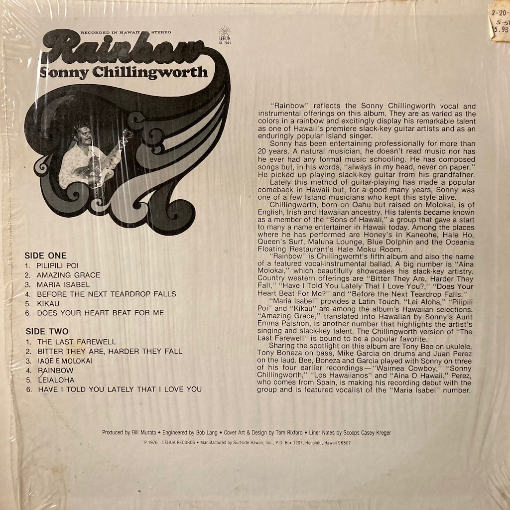 Sonny Chillingworth - Rainbow