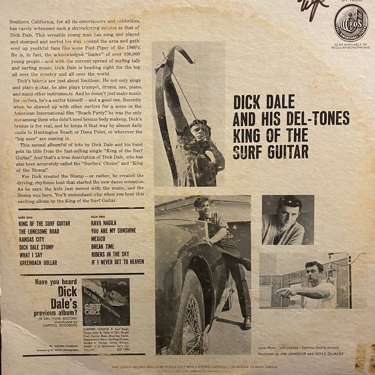 Dick Dale And His Del-Tones – King Of The Surf Guitar