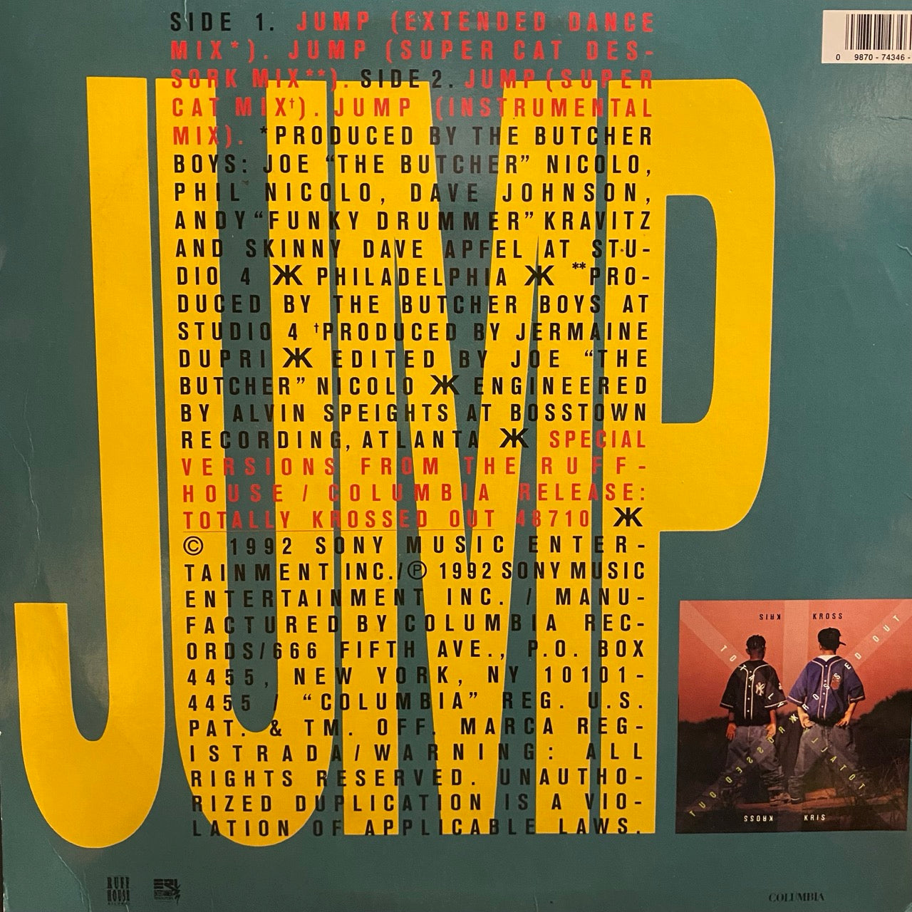 Kris Kross – Jump [12"]
