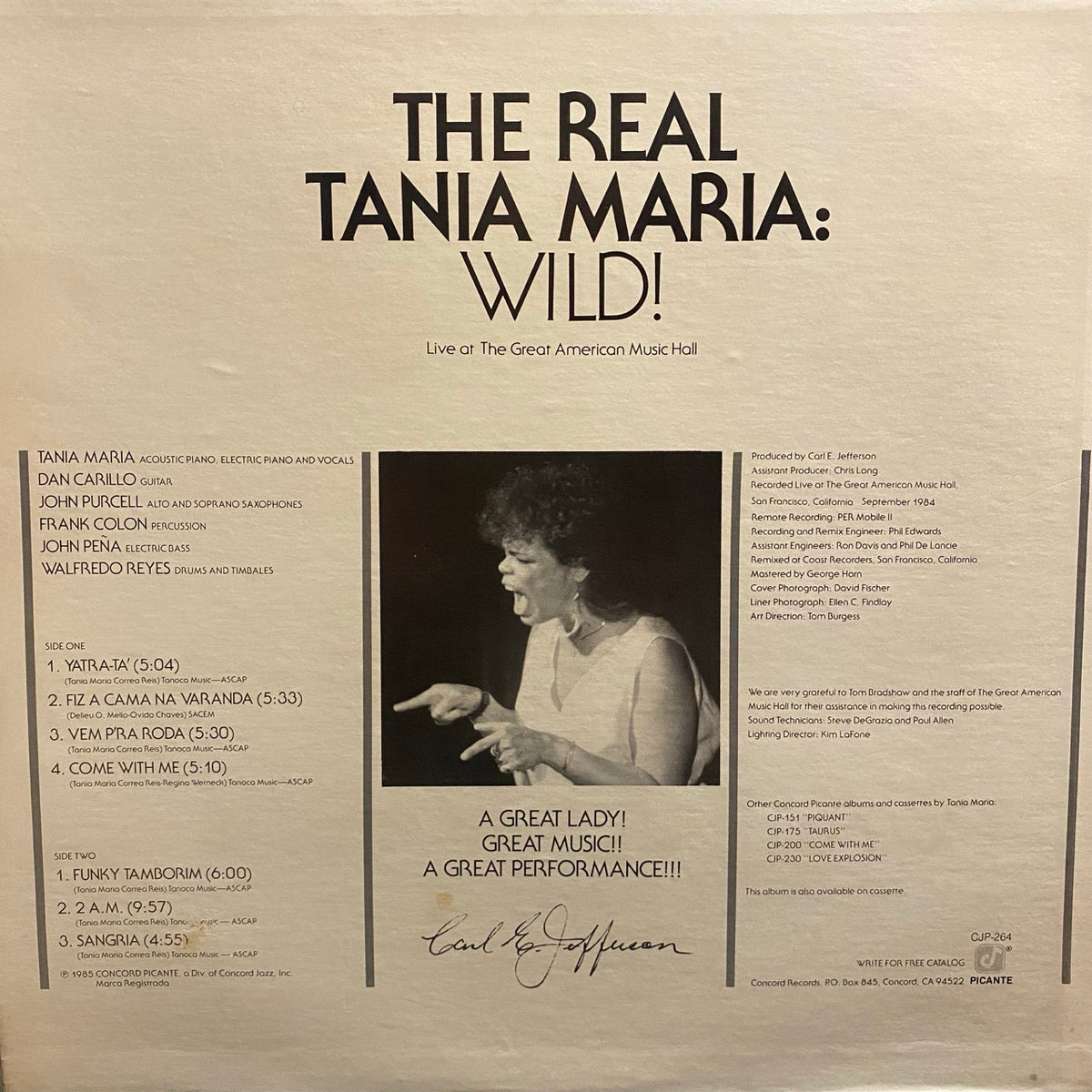 Tania Maria – The Real Tania Maria: Wild!