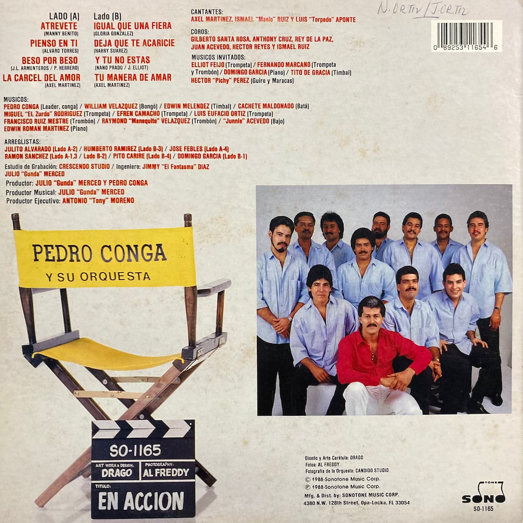 Pedro Conga y Su Orquesta - En Accion