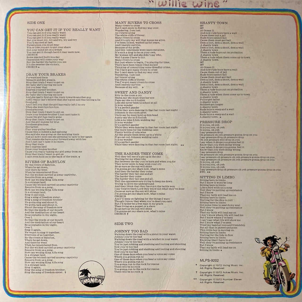 Jimmy Cliff - The Harder They Come
