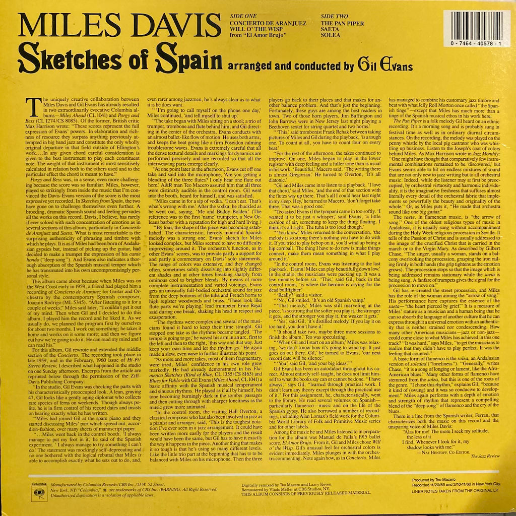 Miles Davis - Sketches of Spain