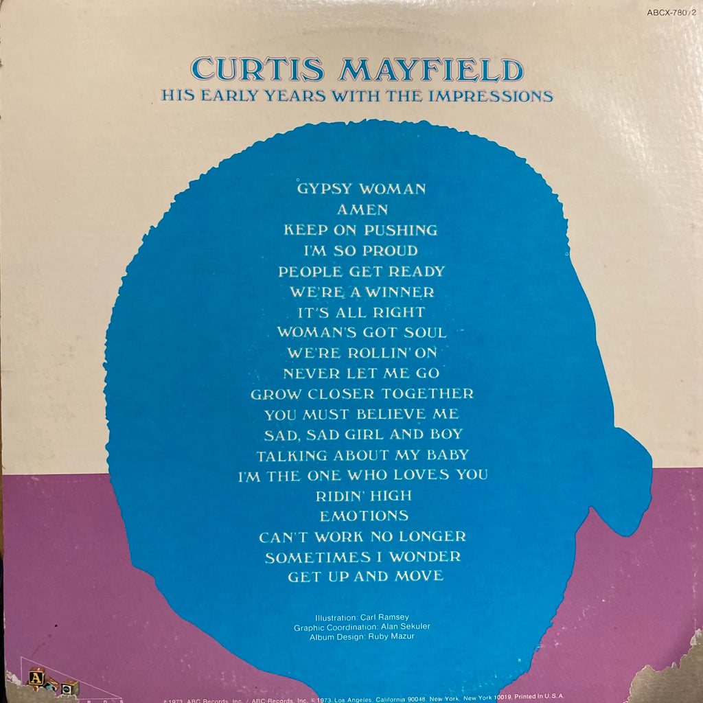 Curtis Mayfield - His Early Years With The Impressions