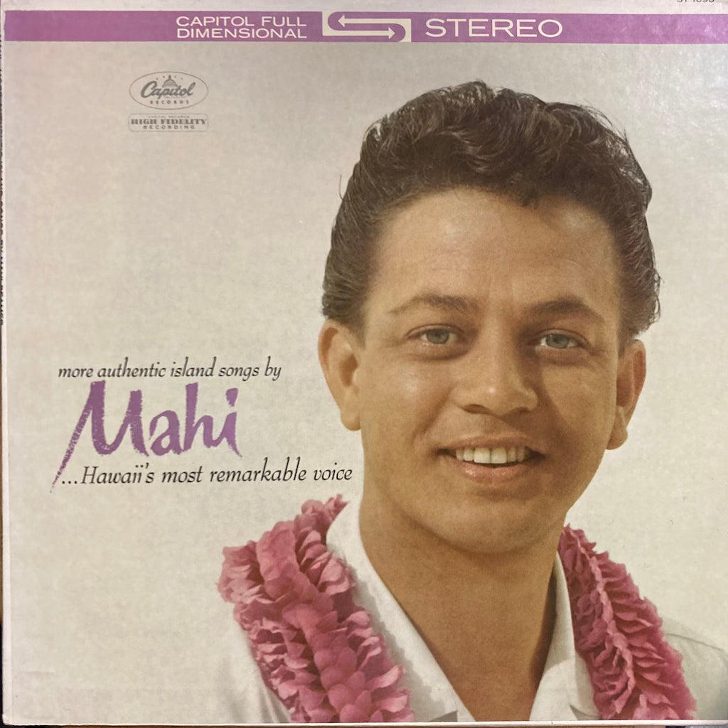 Mahi Beamer - More Authentic Island Songs by Hawaii's most remarkable voice