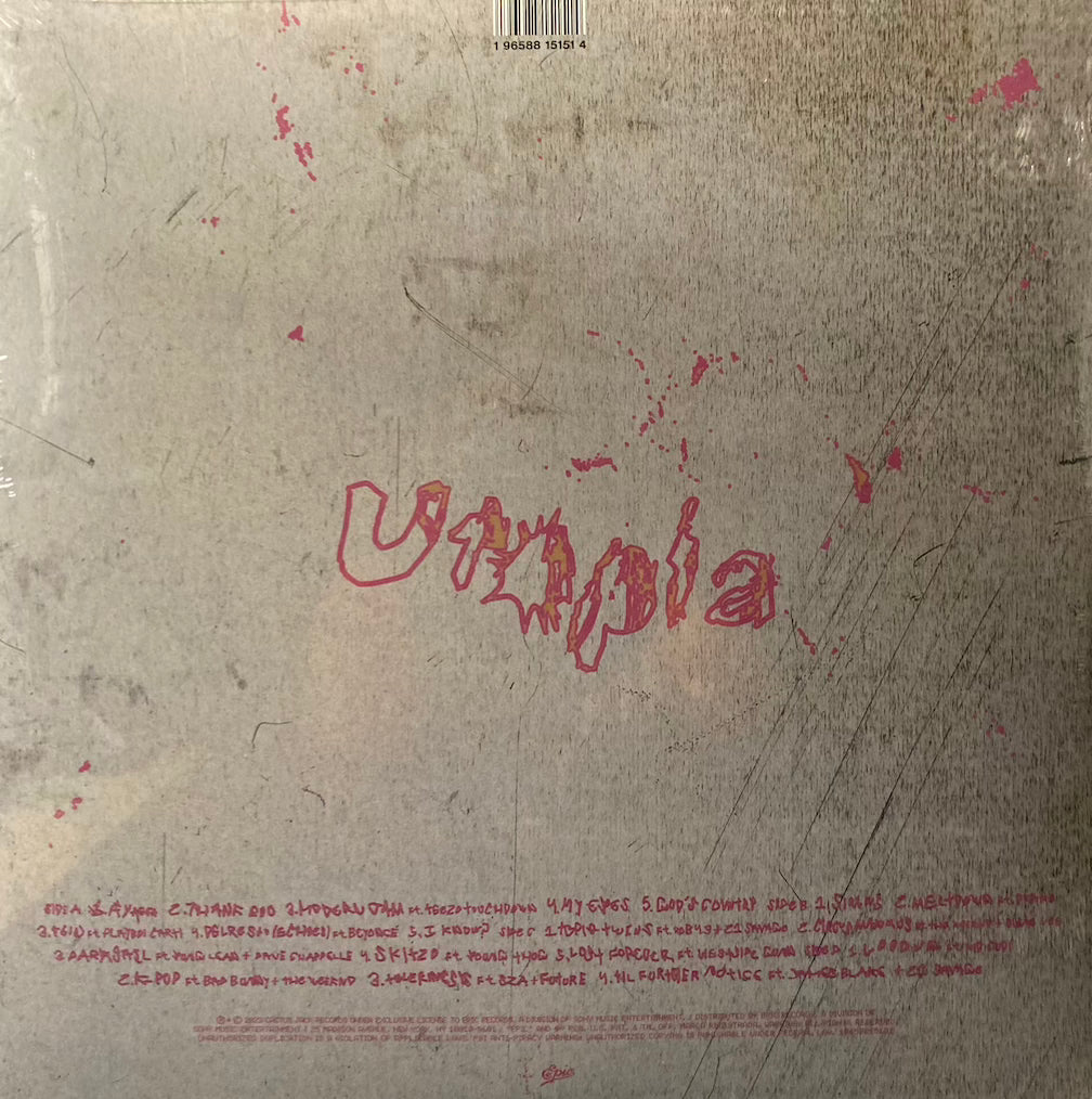 Travis Scott - Utopia [2LP Ltd. Edition - Red Color Vinyl]