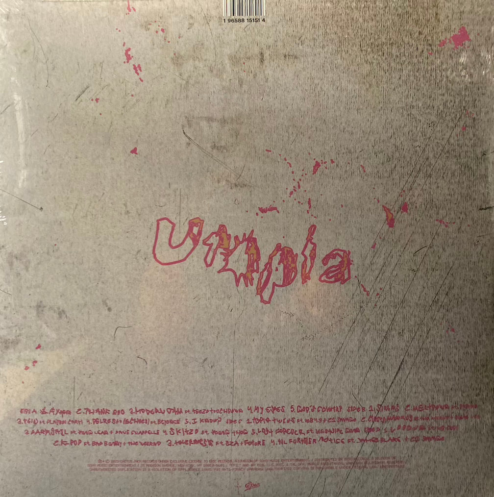 Travis Scott - Utopia [2LP Ltd. Edition - Red Color Vinyl]
