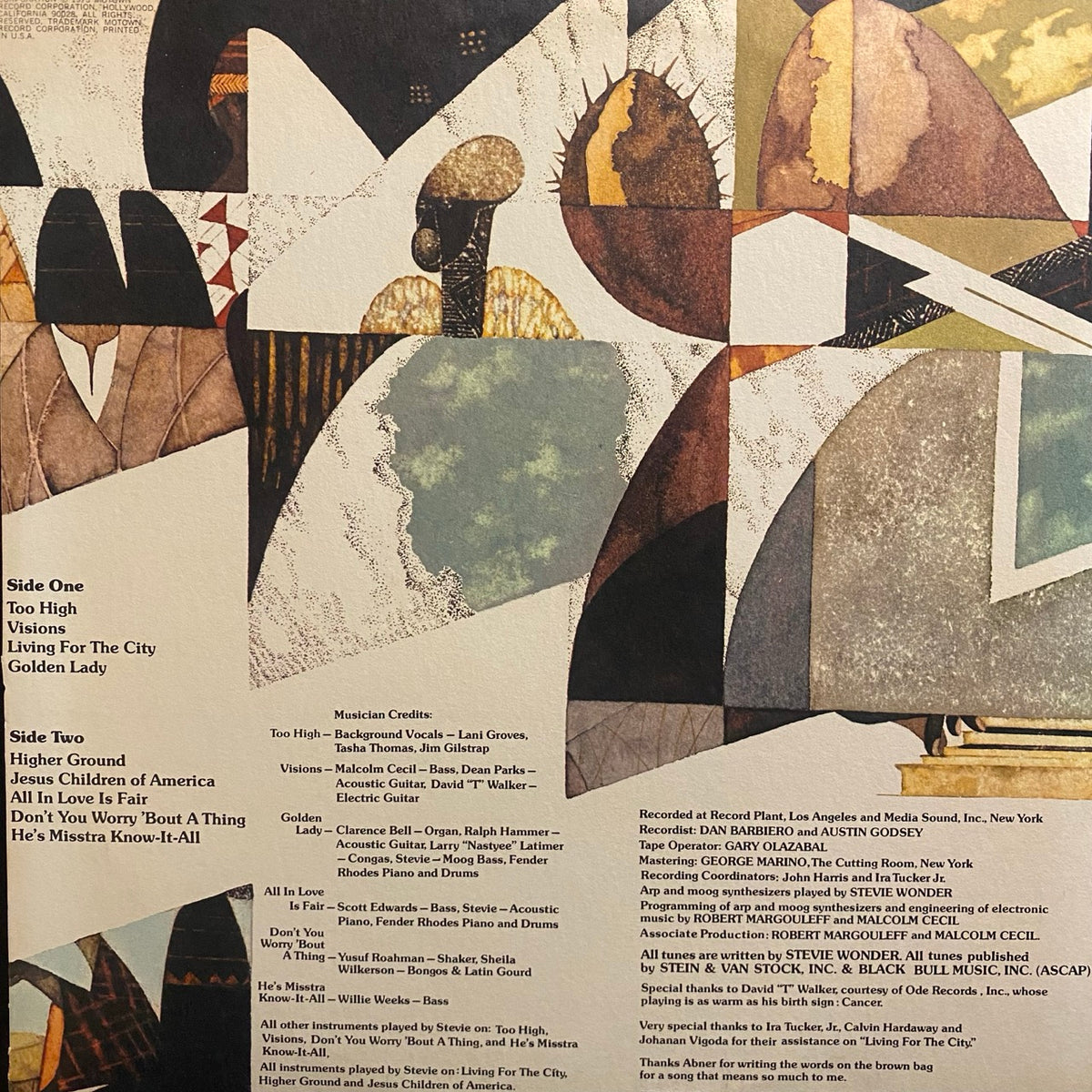 Stevie Wonder – Innervisions