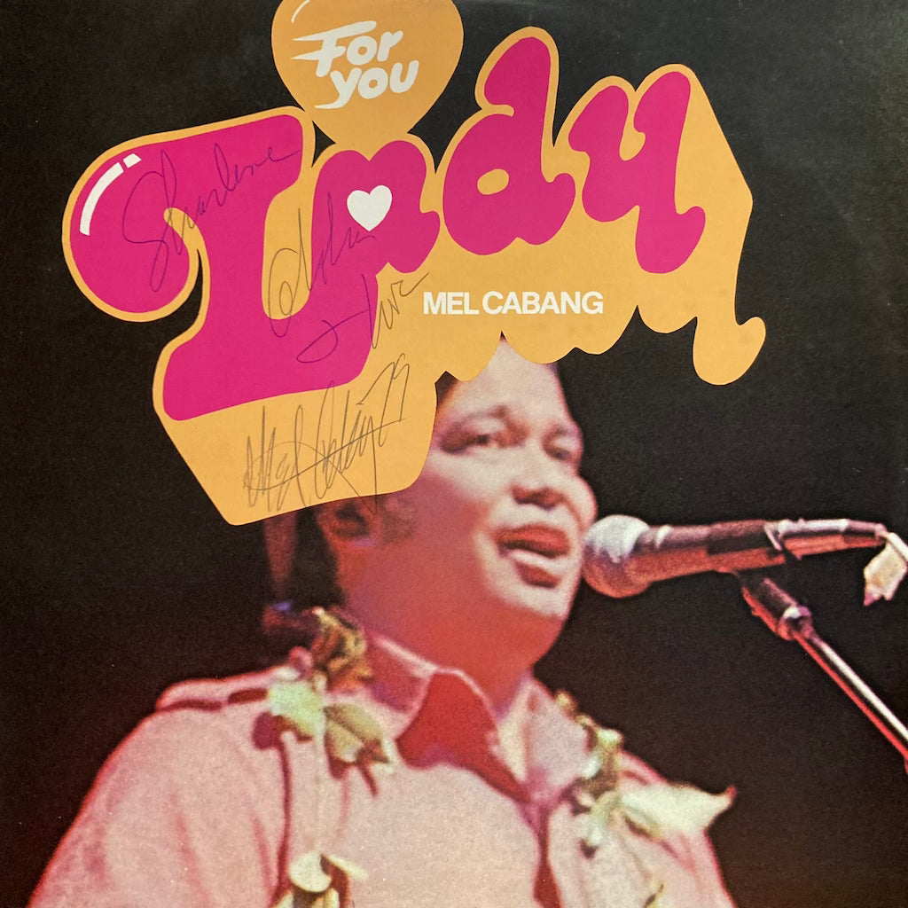 Mel Cabang - For You Lady