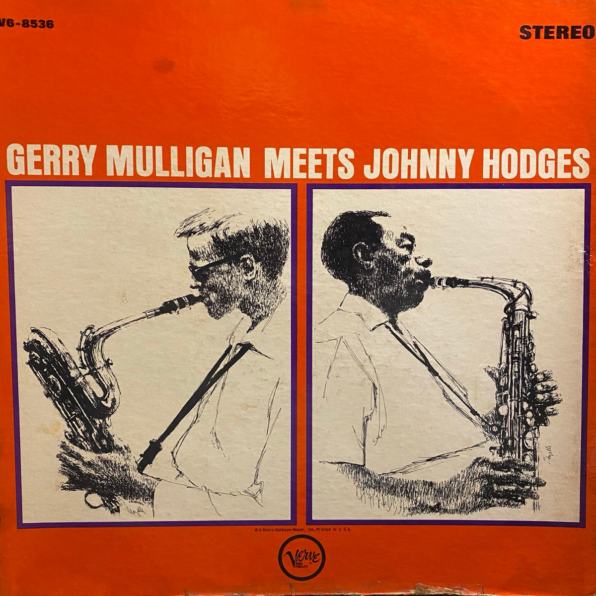 Gerry Mulligan & Johnny Hodges – Gerry Mulligan Meets Johnny Hodges